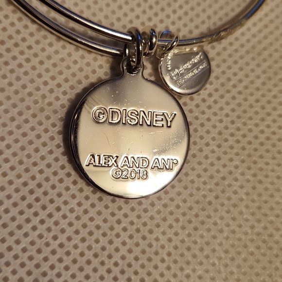 Disney Alex and Ani Bracelet Alice In Wonderland We're All Mad Here 2018 - Picture 5 of 5